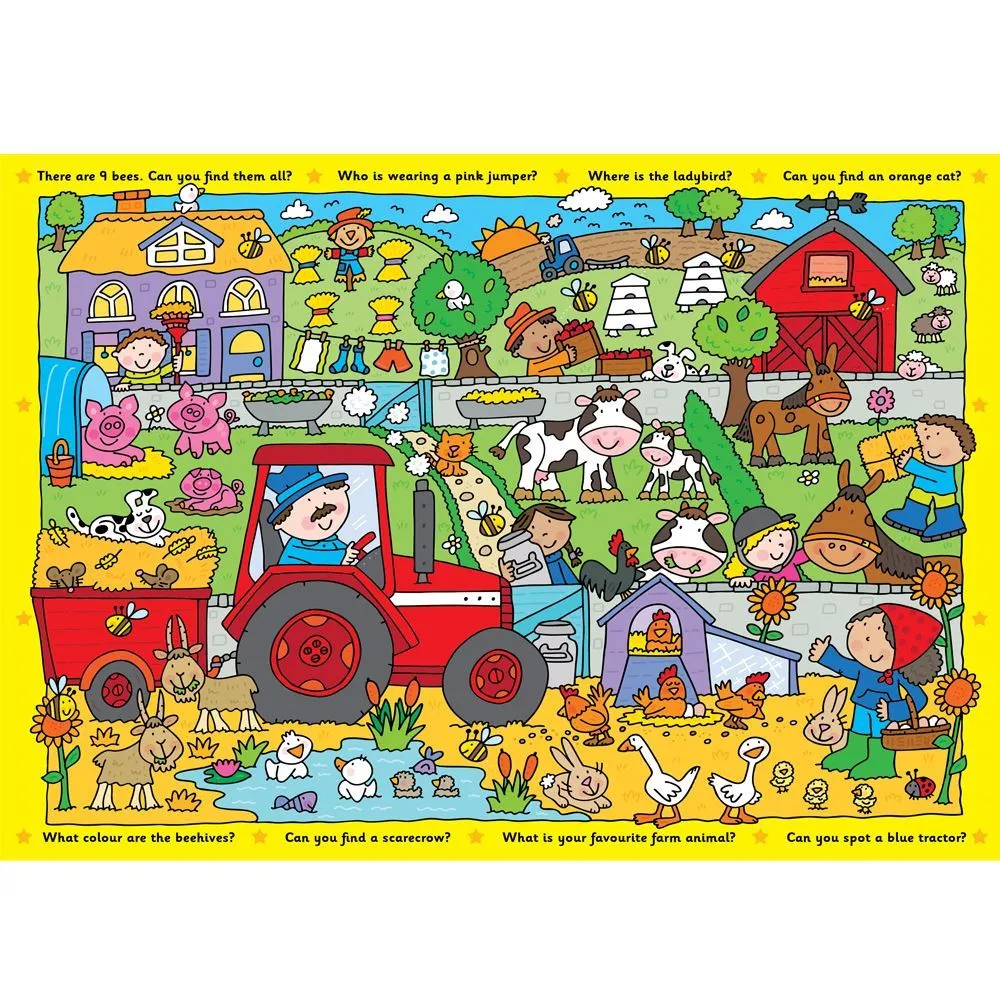 Holdsons Discover Series 1 60 Piece Boxed Puzzle Farm