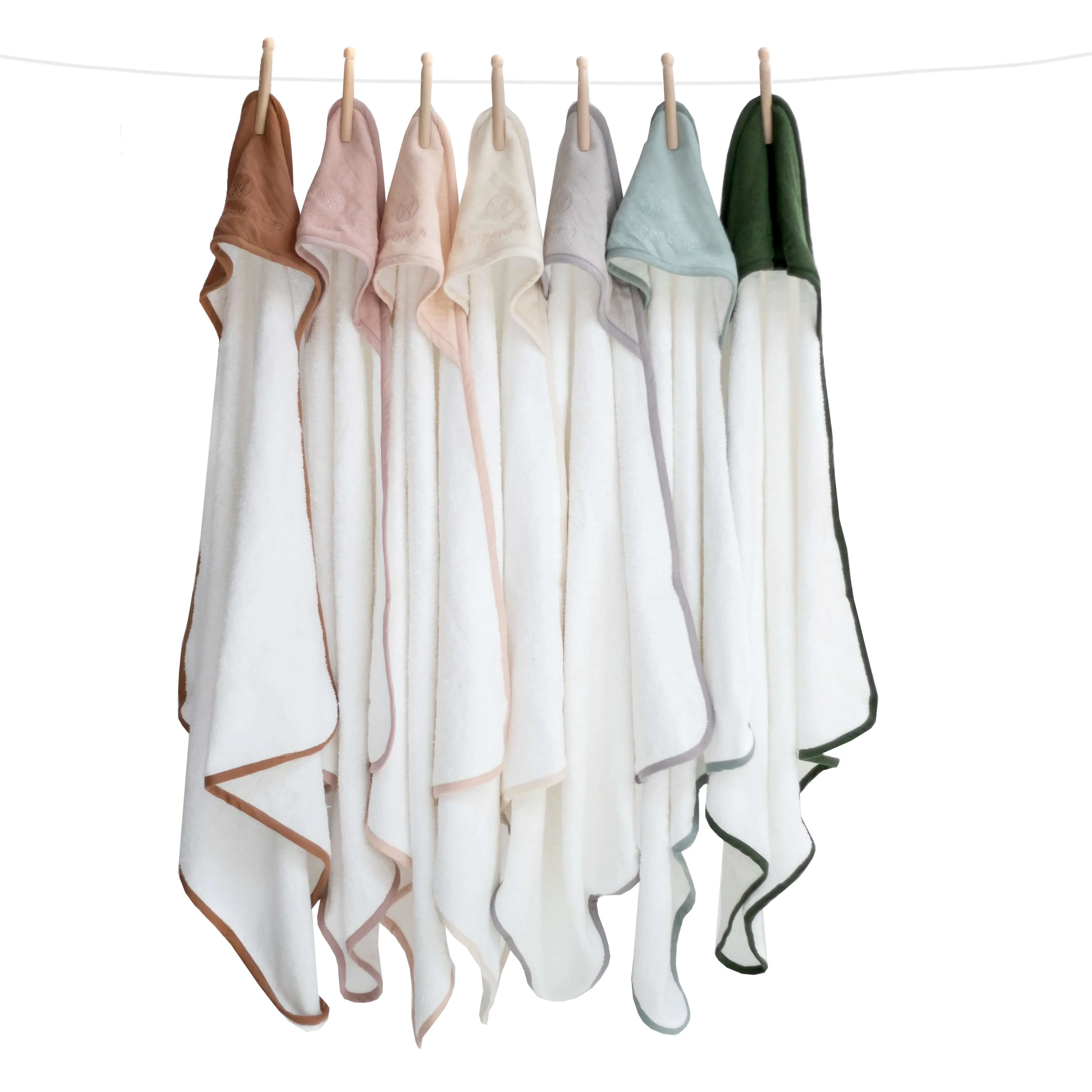 Hooded Baby Towel | Storm