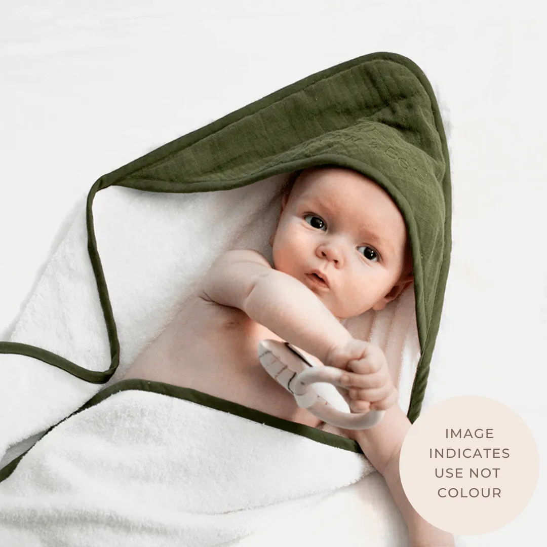 Hooded Baby Towel | Storm