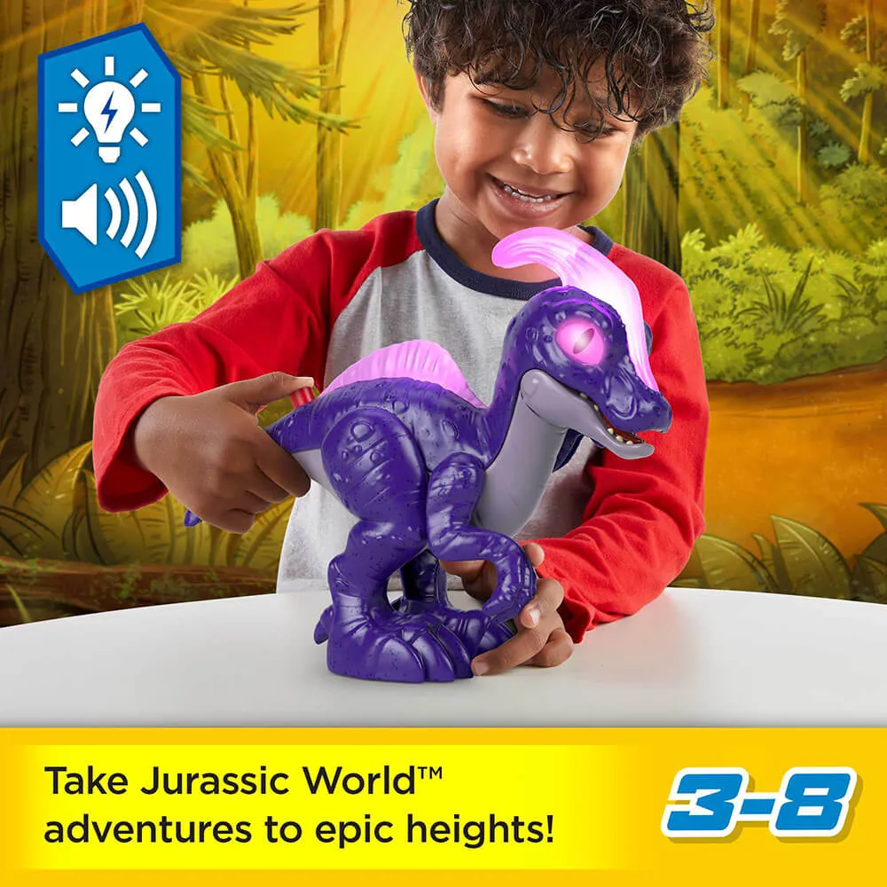 Imaginext Jurassic World Deluxe Parasaurolophus XL Dinosaur