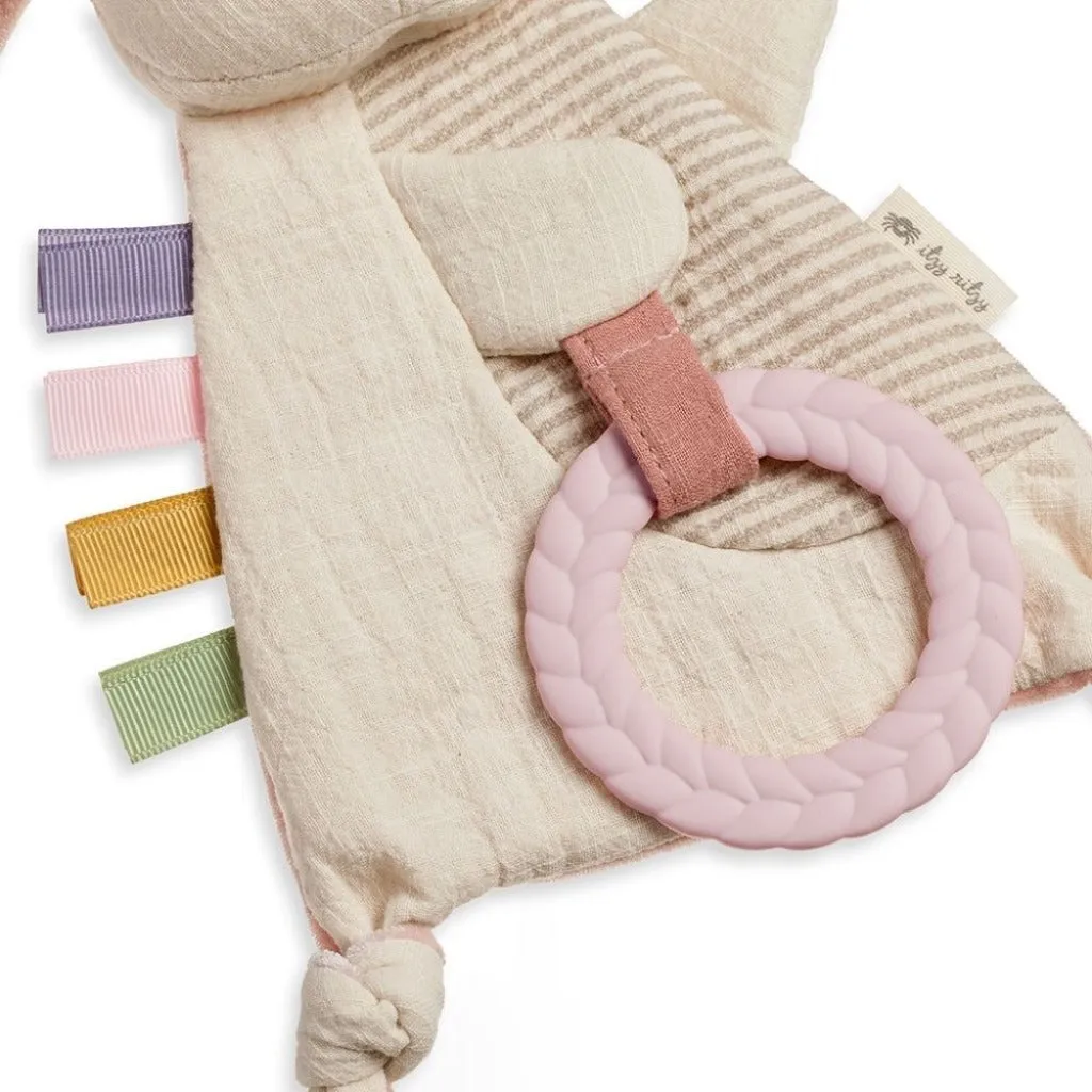 Itzy Ritzy Crinkle Sensory Crinkle Toy With Teether | Bunny