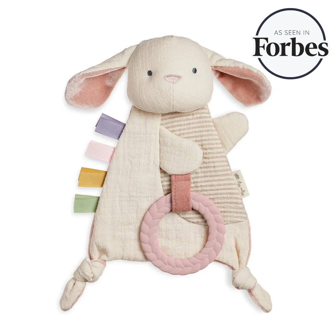Itzy Ritzy Crinkle Sensory Crinkle Toy With Teether | Bunny