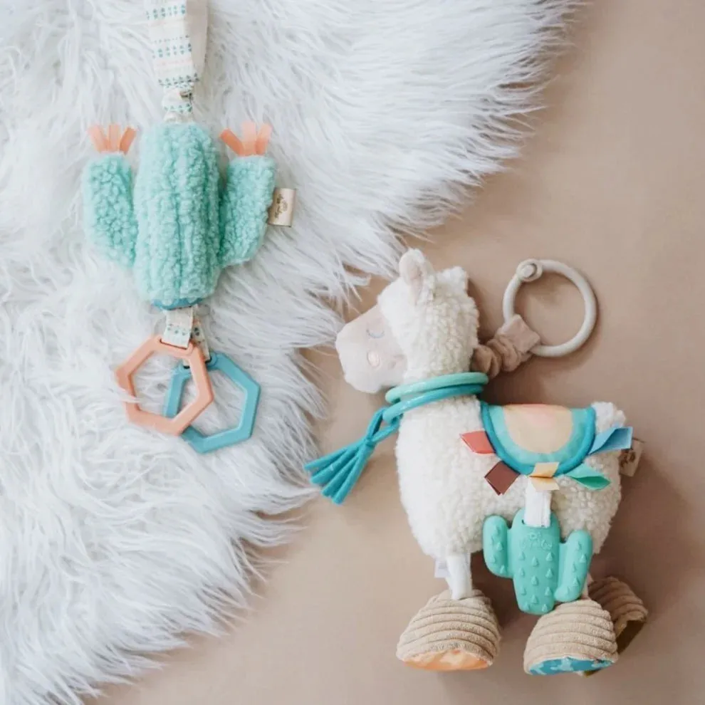 Itzy Ritzy Link & Love Teething Activity Toy | Llama