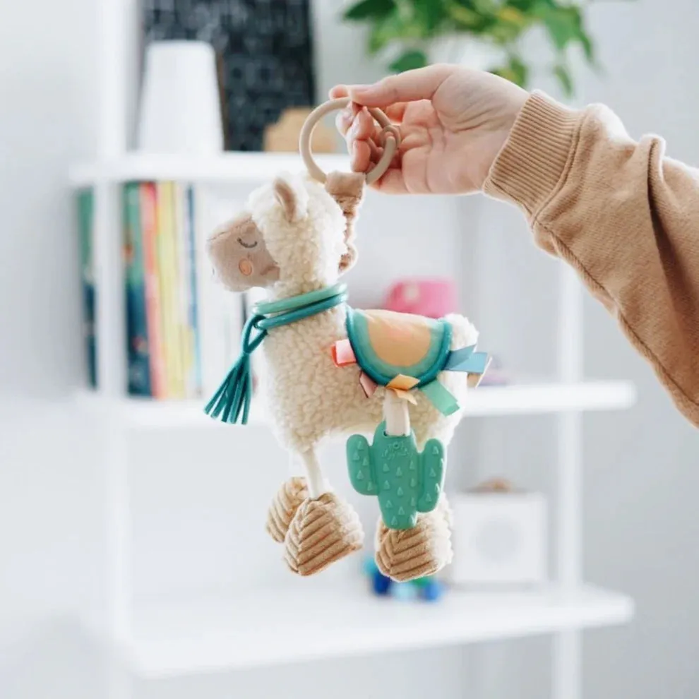 Itzy Ritzy Link & Love Teething Activity Toy | Llama