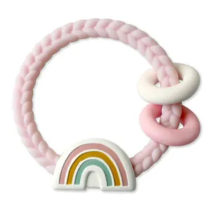 Itzy Ritzy Silicone Rainbow Teether Rattle