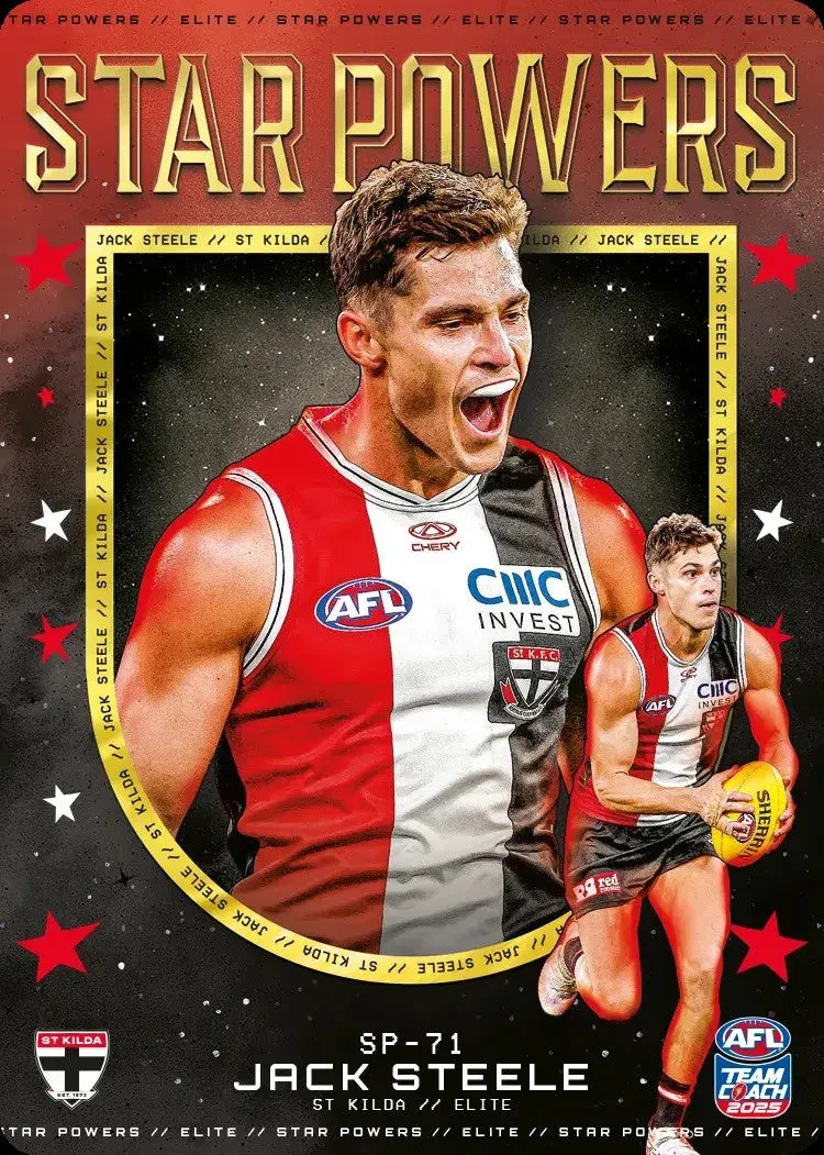 Jack Steele, SP-71, TEAM Star Powers, 2025 Teamcoach AFL