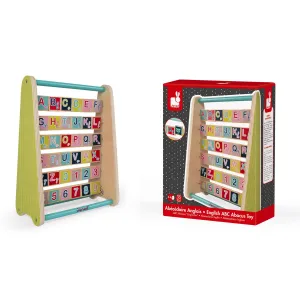 Janod Baby Forest ABC Abacus Toy