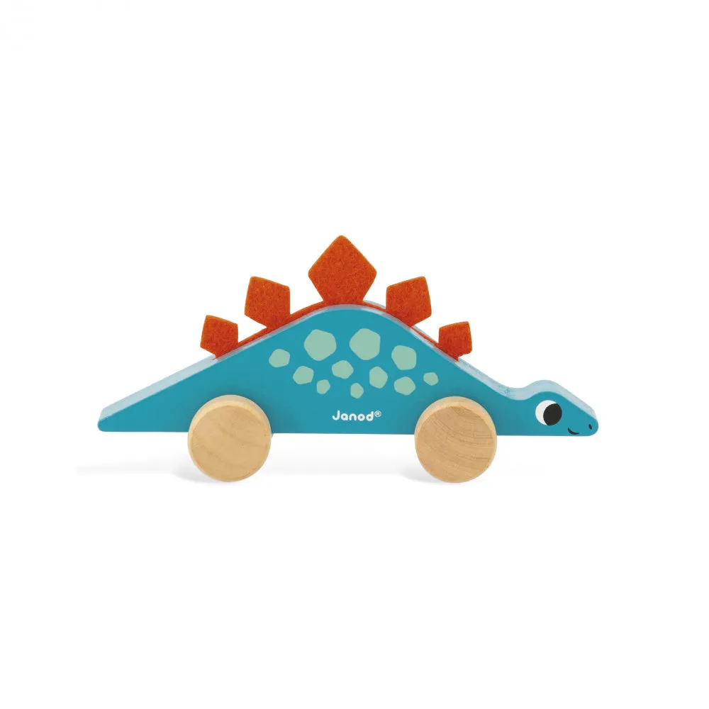 Janod Dino - Push-Along Dinos (1pc)