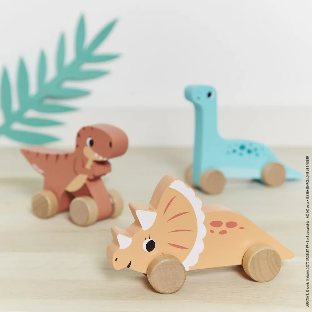 Janod Dino - Push-Along Dinos (1pc)
