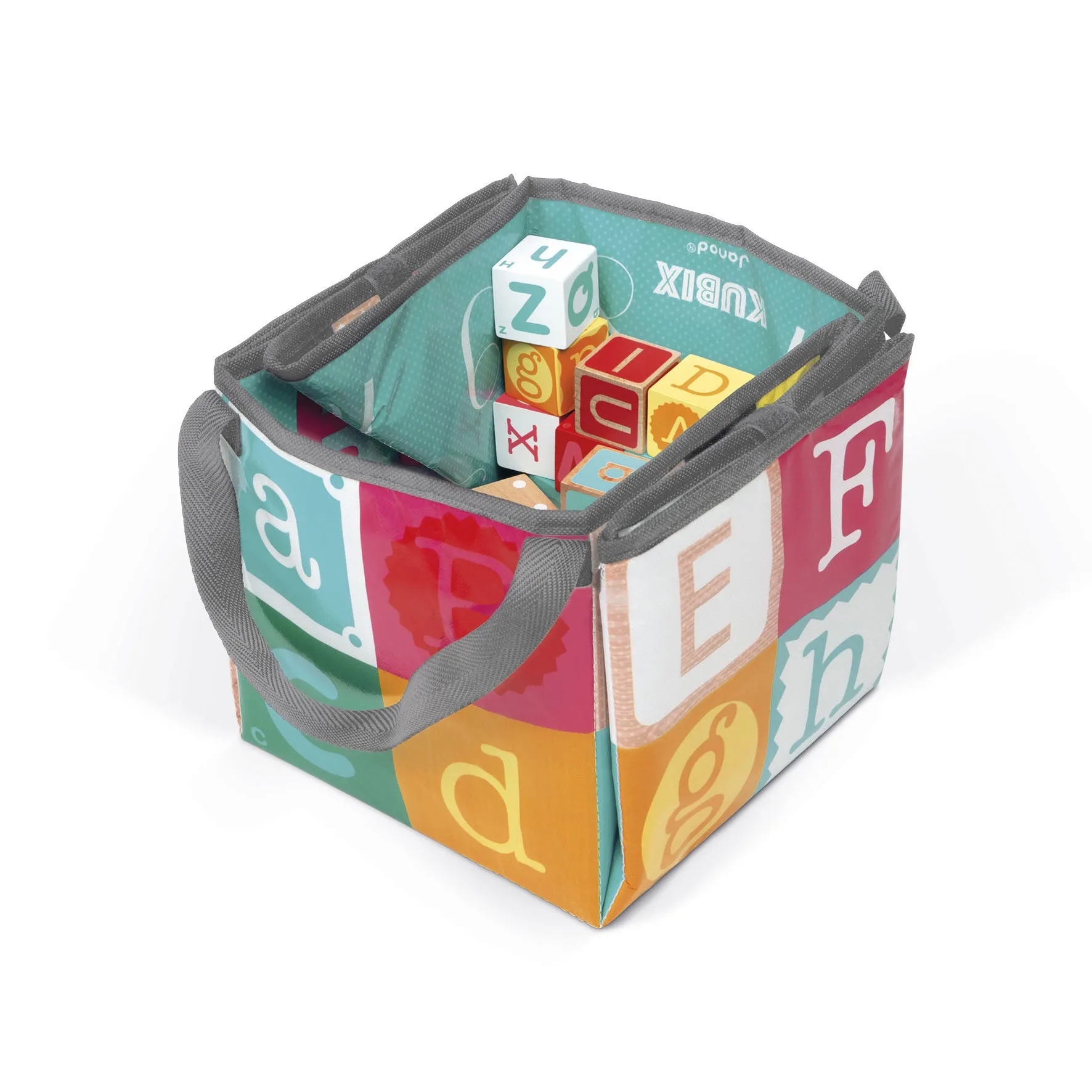 Janod Kubix 40 Letter   Number Blocks