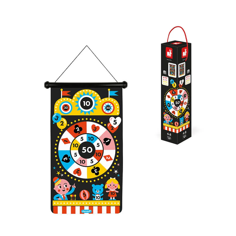 Janod Magnetic Dart Game Fun Fair