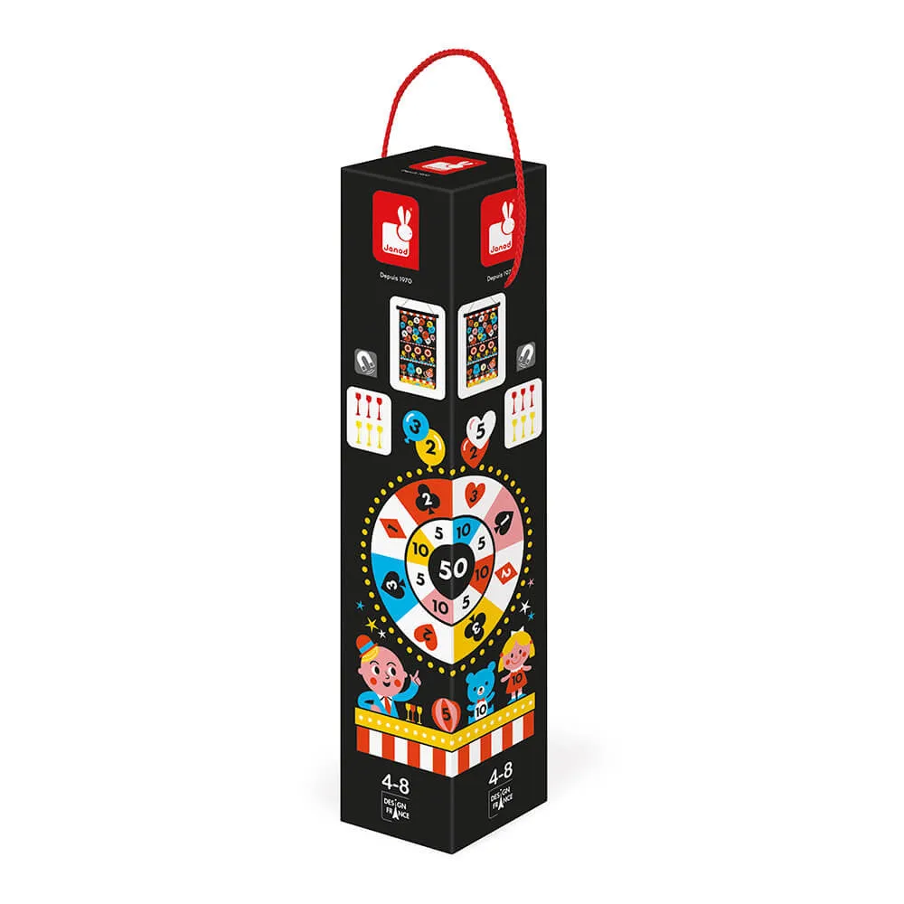 Janod Magnetic Dart Game Fun Fair
