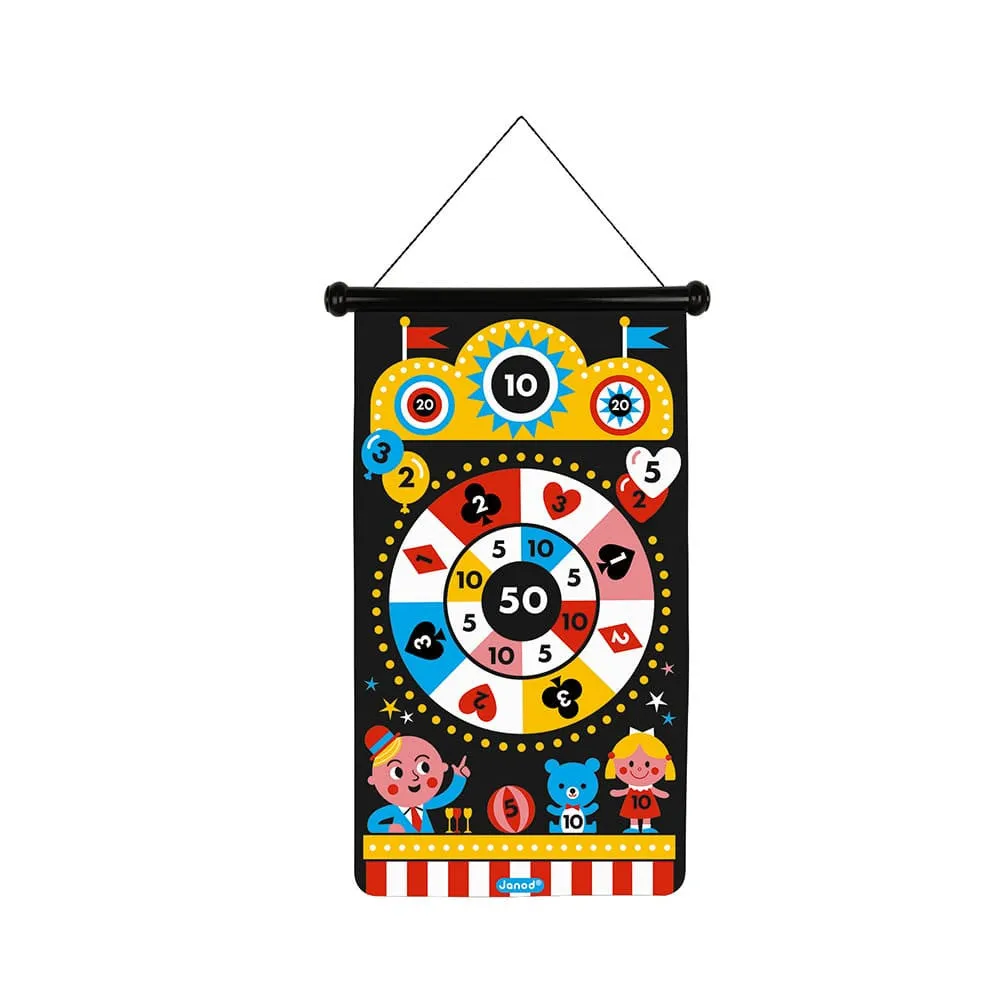 Janod Magnetic Dart Game Fun Fair