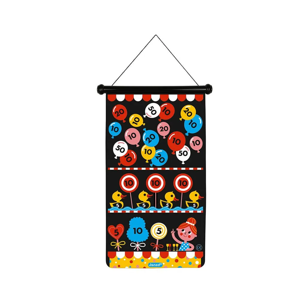 Janod Magnetic Dart Game Fun Fair