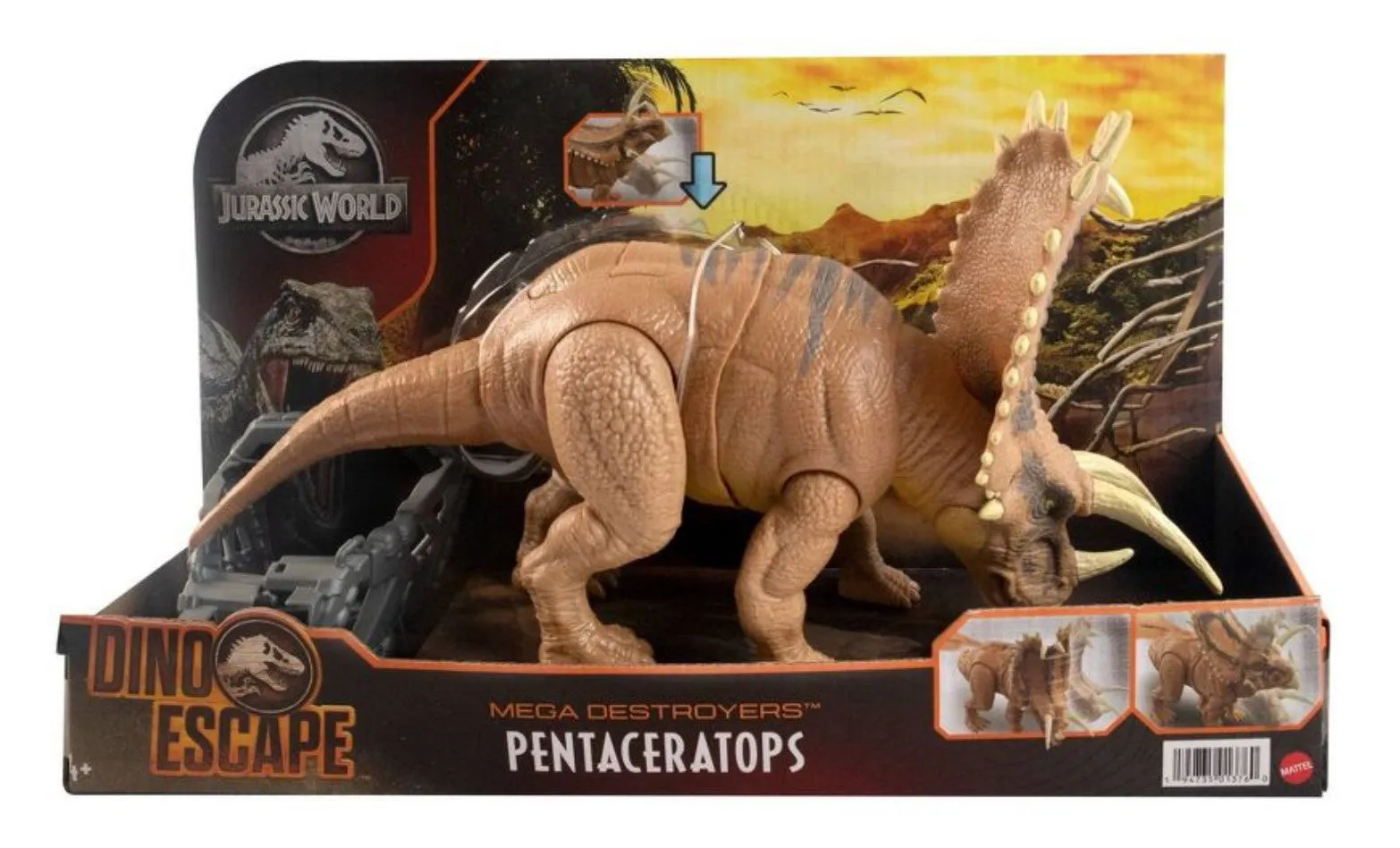 Jurassic World Dino Escape Mega Destroyers Pentaceratops