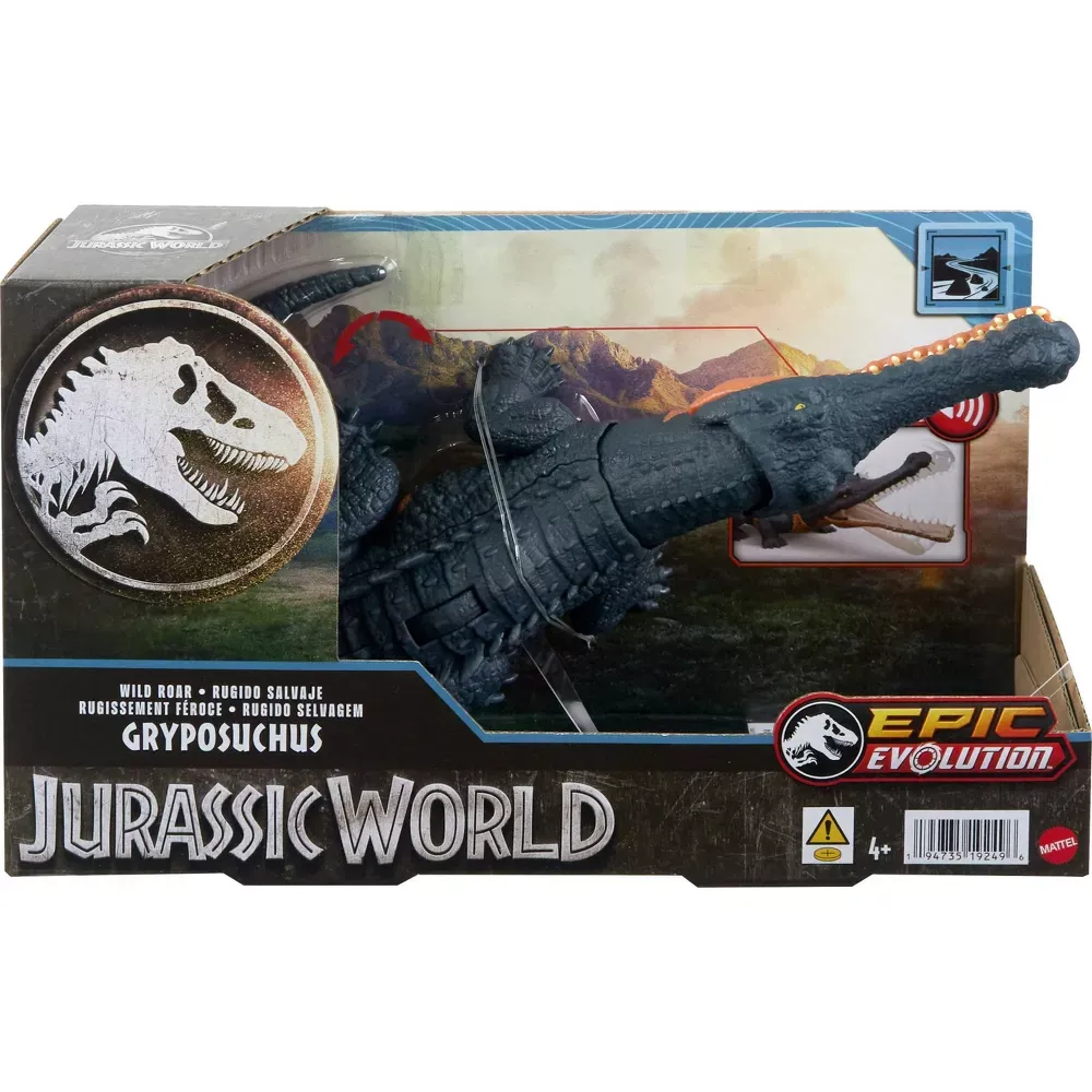 Jurassic World Wild Roar Dino Gryposuchus