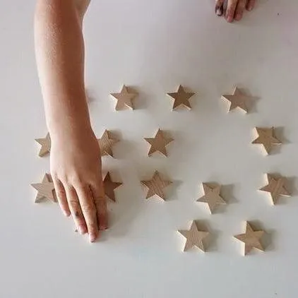 Kiko & gg Tanabata Wooden Star Dominos