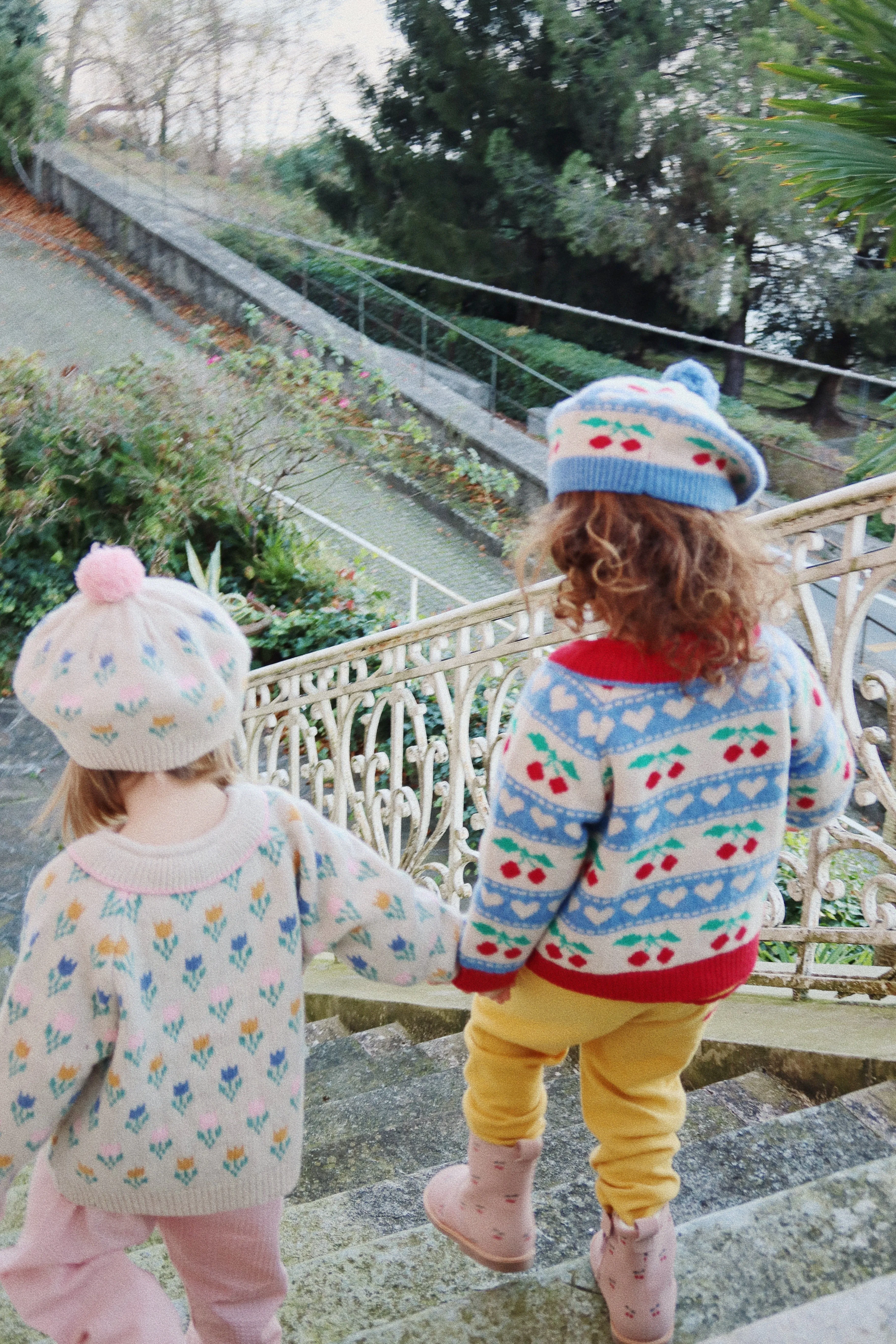 Konges Sløjd Belou Beret | Cherry Stripe Blue