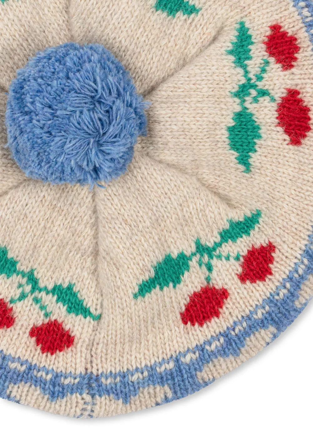 Konges Sløjd Belou Beret | Cherry Stripe Blue