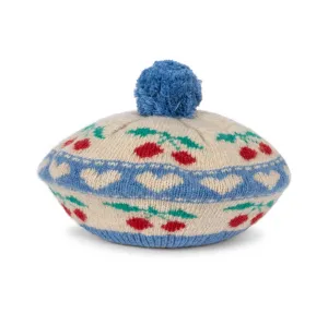 Konges Sløjd Belou Beret | Cherry Stripe Blue