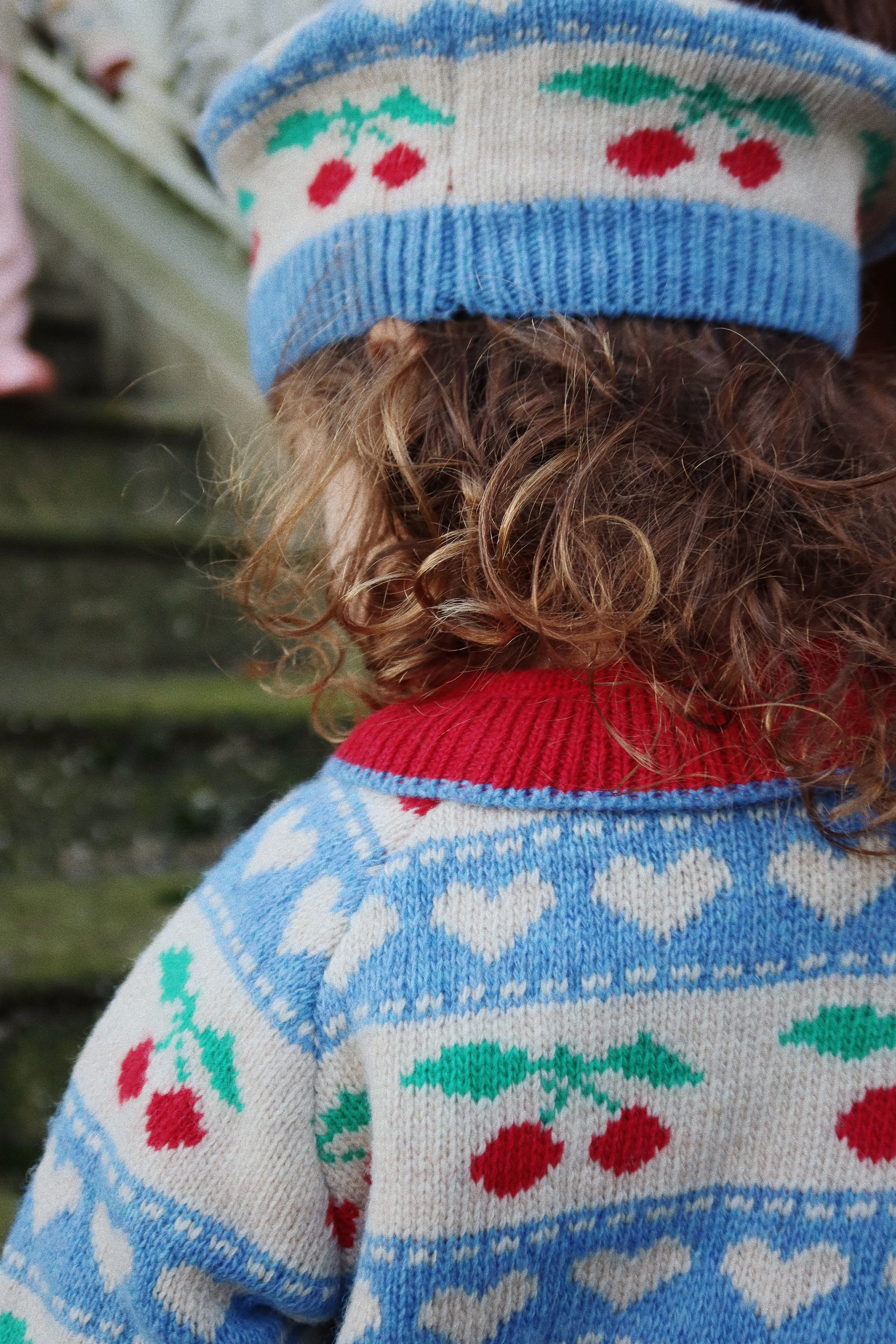 Konges Sløjd Belou Beret | Cherry Stripe Blue