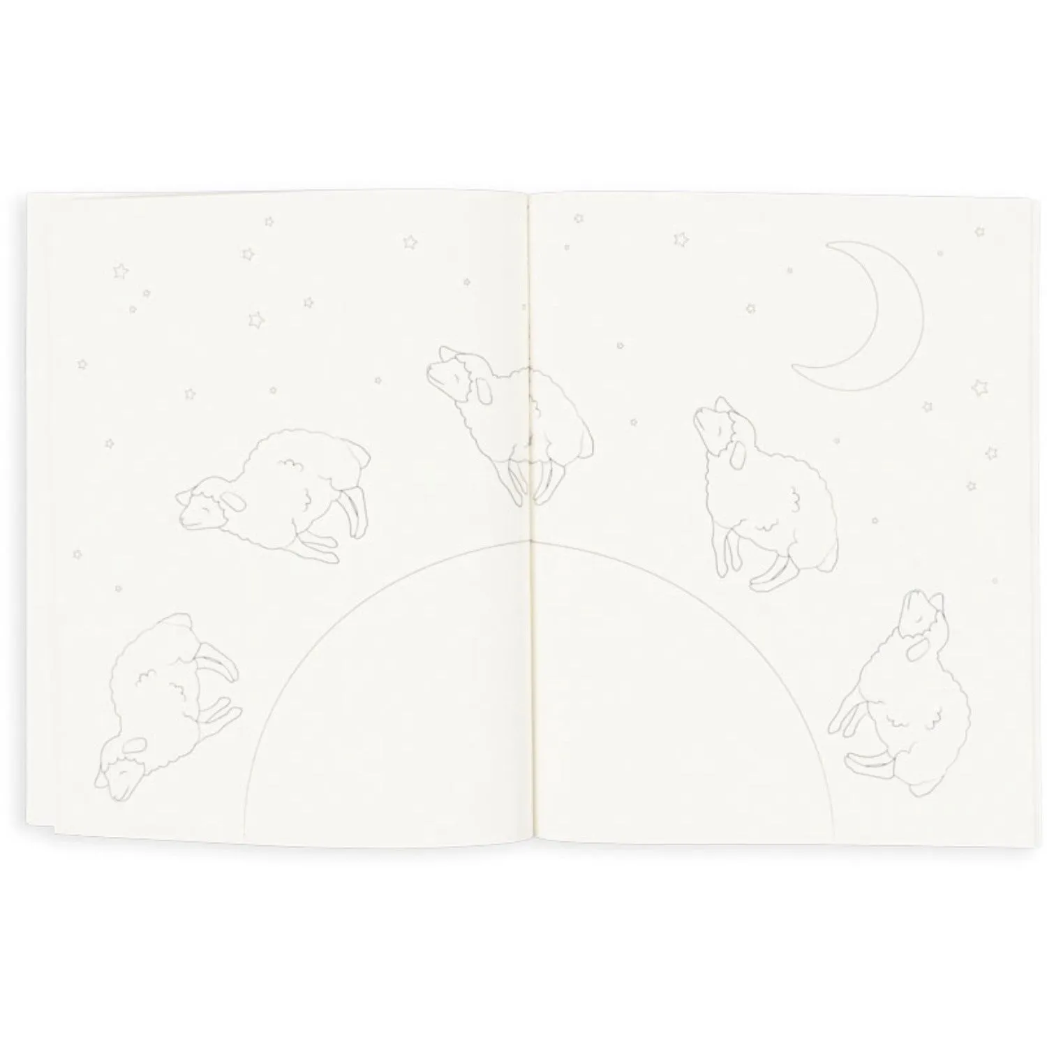 Konges Sløjd Farm Coloring Book And Crayons