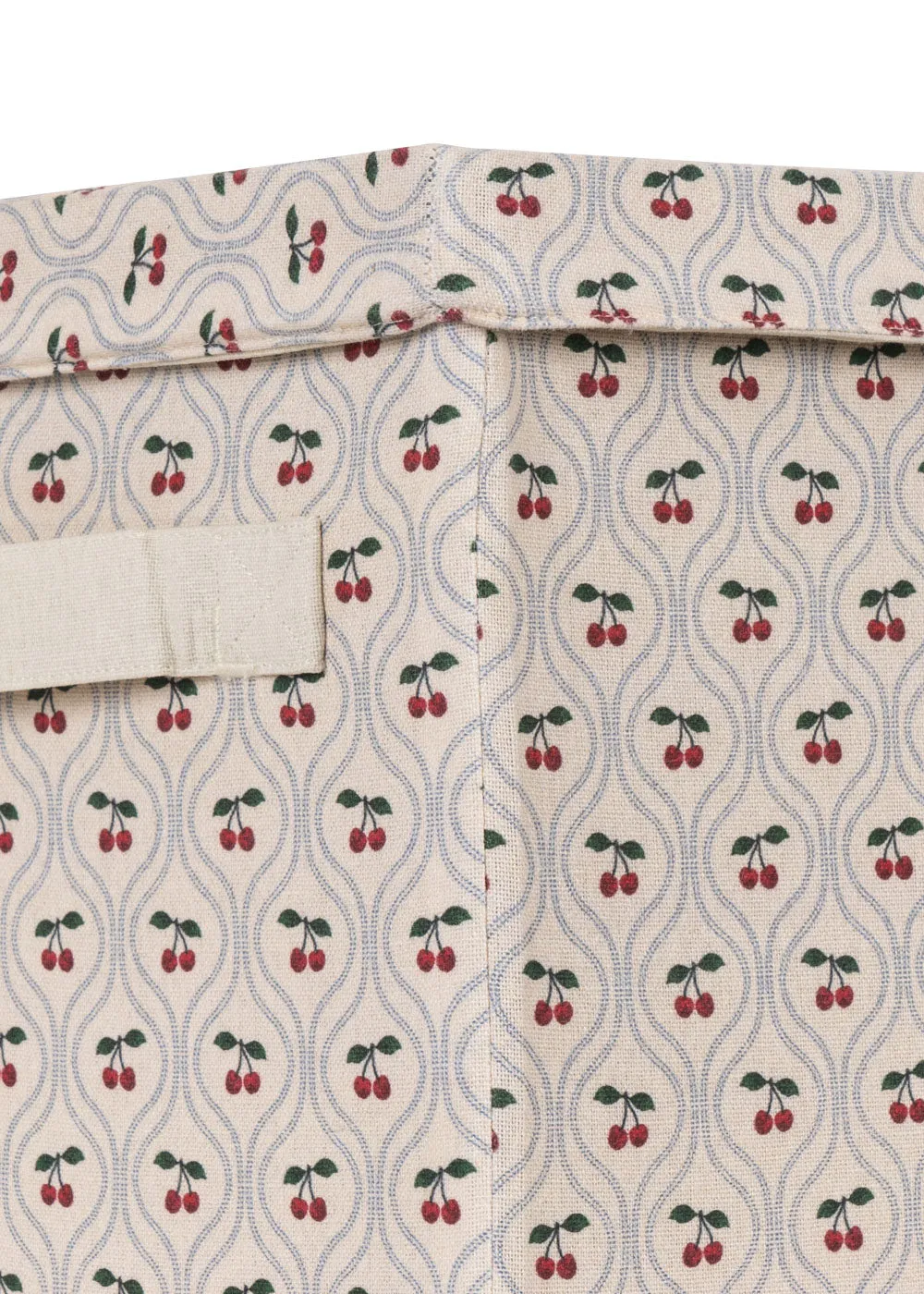 Konges Sløjd Storage Basket SMALL | Cherry Motif