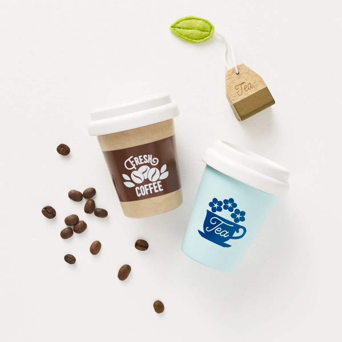 Le Toy Van 337 Eco Cups - Tea & Coffee Wise - Kids Toys