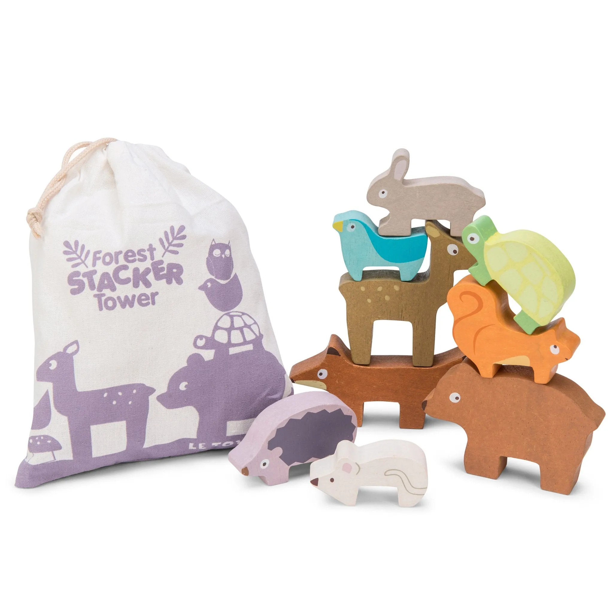 Le Toy Van Forest Stacker & Bag