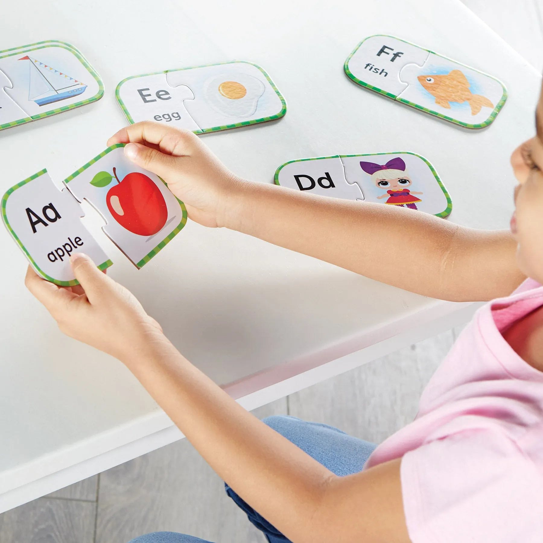 Learning Resources Puzzle Cards - Educational Set for Kids - 71 Pieces