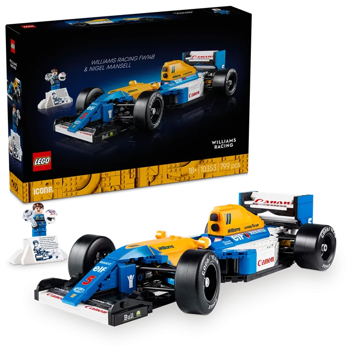LEGO 10353 Icons Williams Racing FW14B & Nigel Mansell