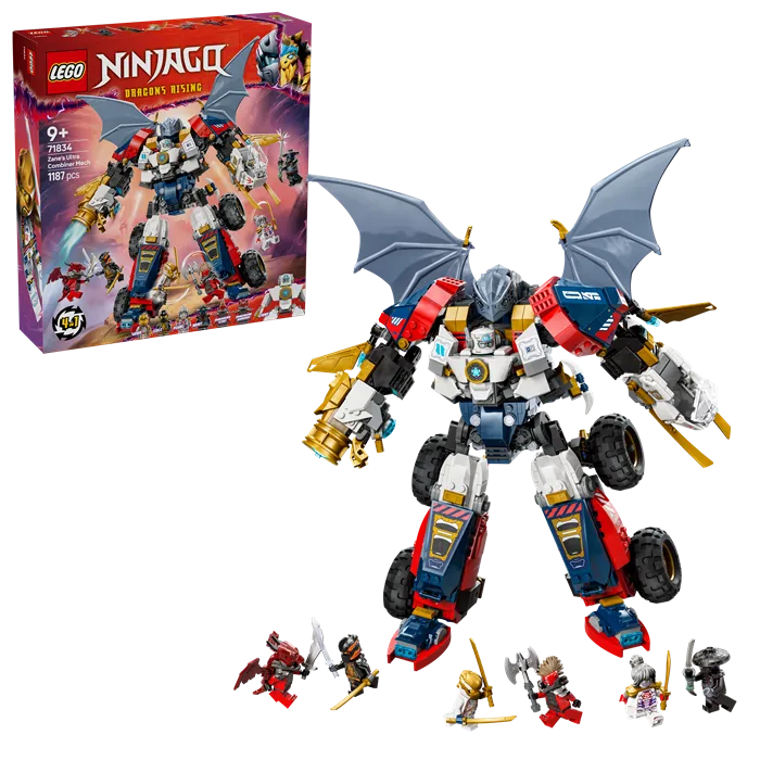 LEGO 71834 NINJAGO Zane's Ultra Combiner Mech