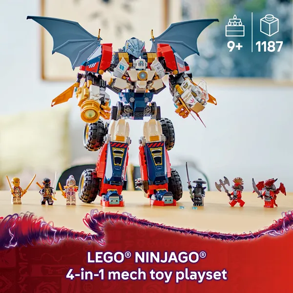 LEGO 71834 NINJAGO Zane's Ultra Combiner Mech