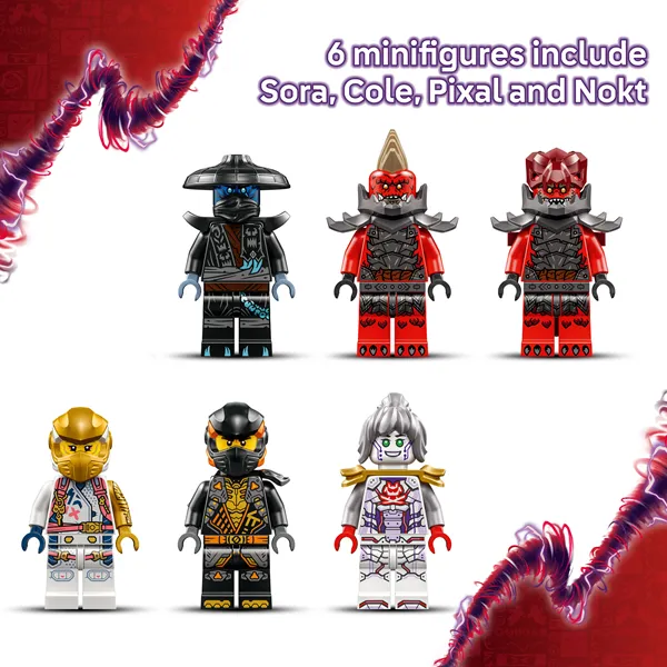 LEGO 71834 NINJAGO Zane's Ultra Combiner Mech