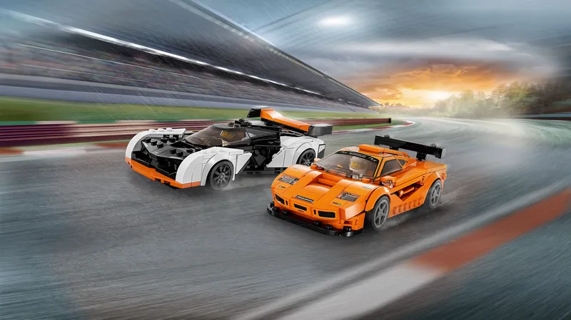 LEGO 76918 Speed Champions Mclaren Solus GT And Mclaren F1 Lm