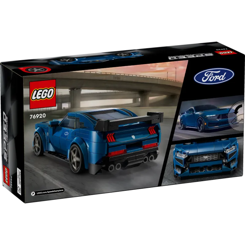 LEGO 76920 Speed Champions Ford Mustang Dark Horse Sports Car