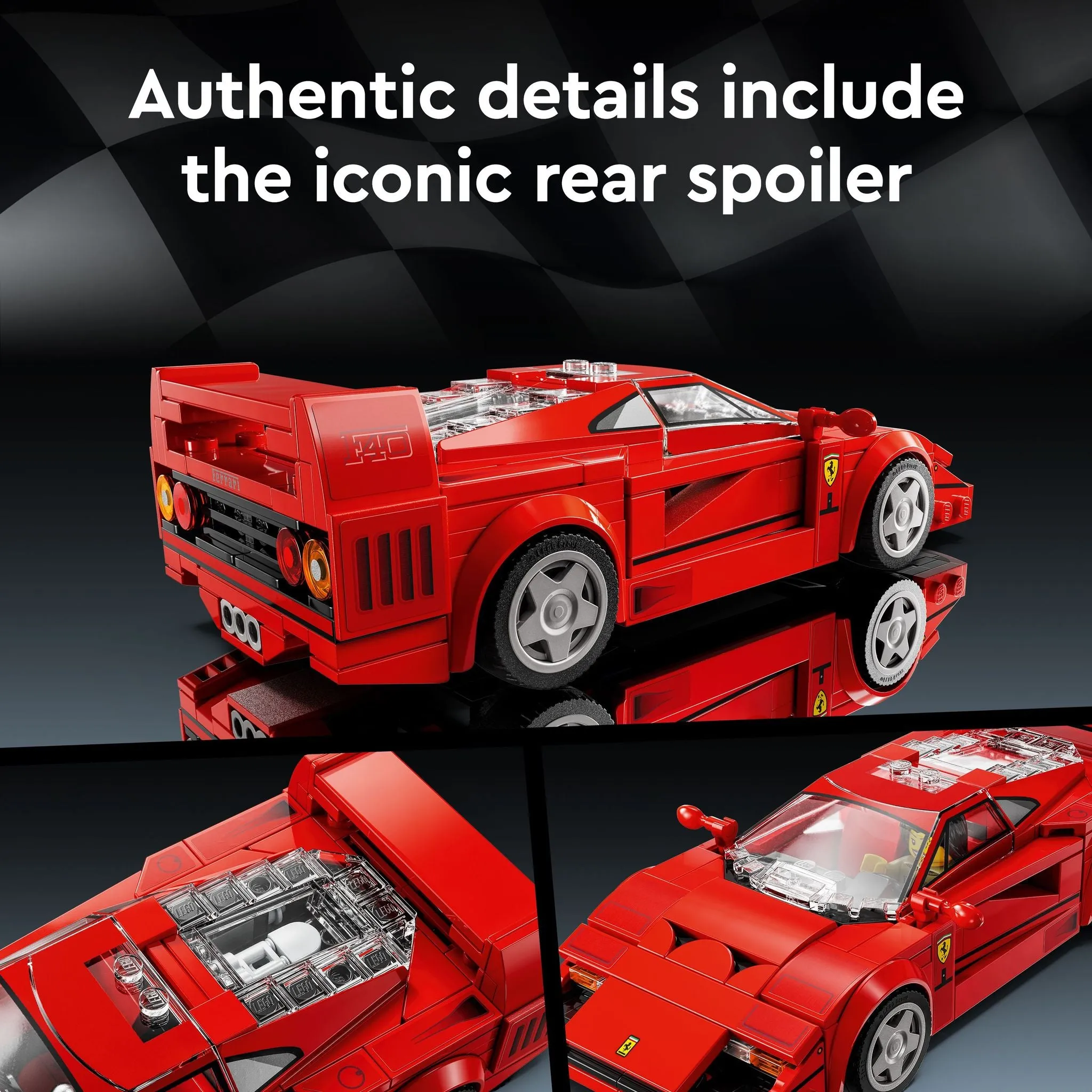 LEGO 76934 Speed Champions Ferrari F40 Supercar