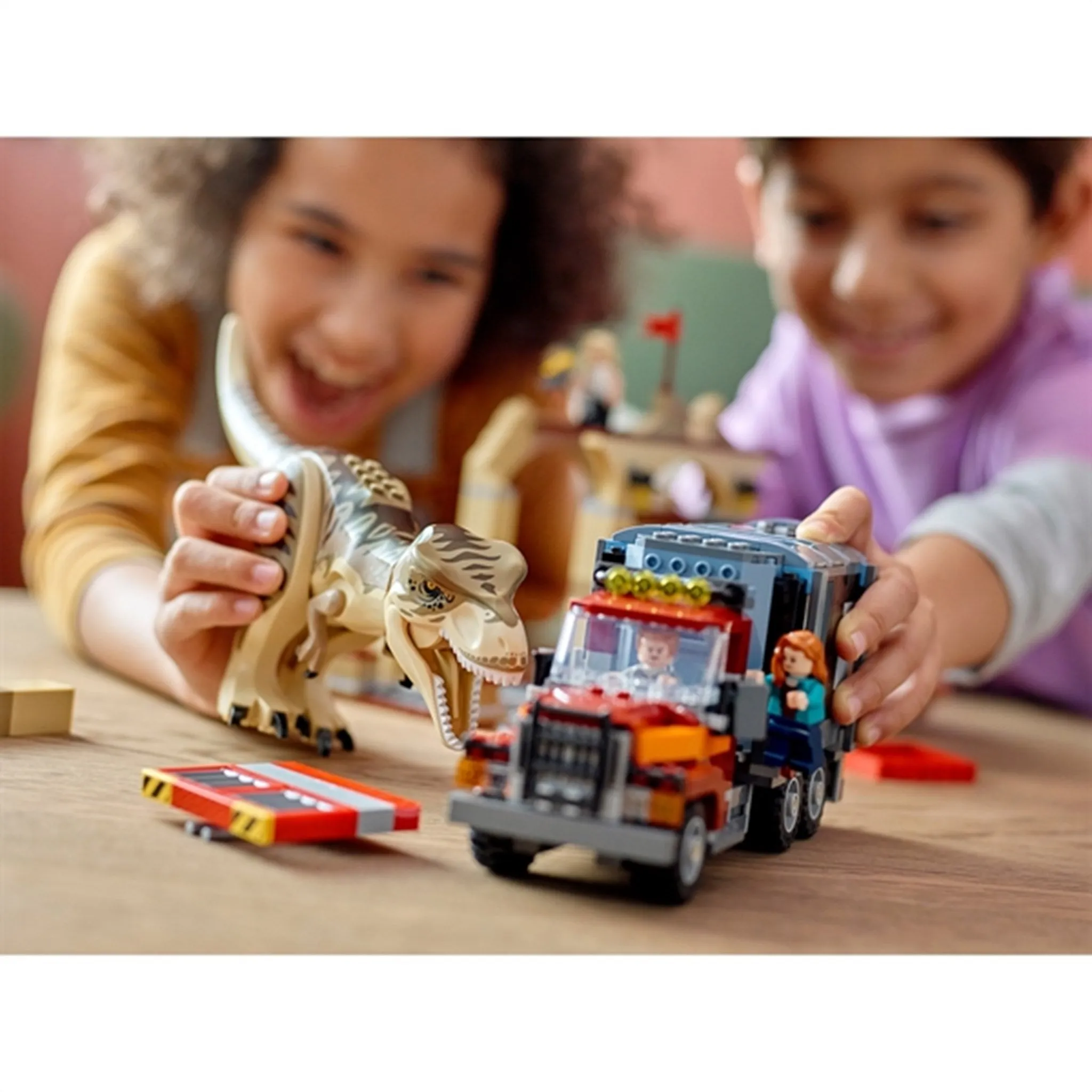 LEGO® Jurassic World™ T. rex & Atrociraptor Dinosaur Breakout