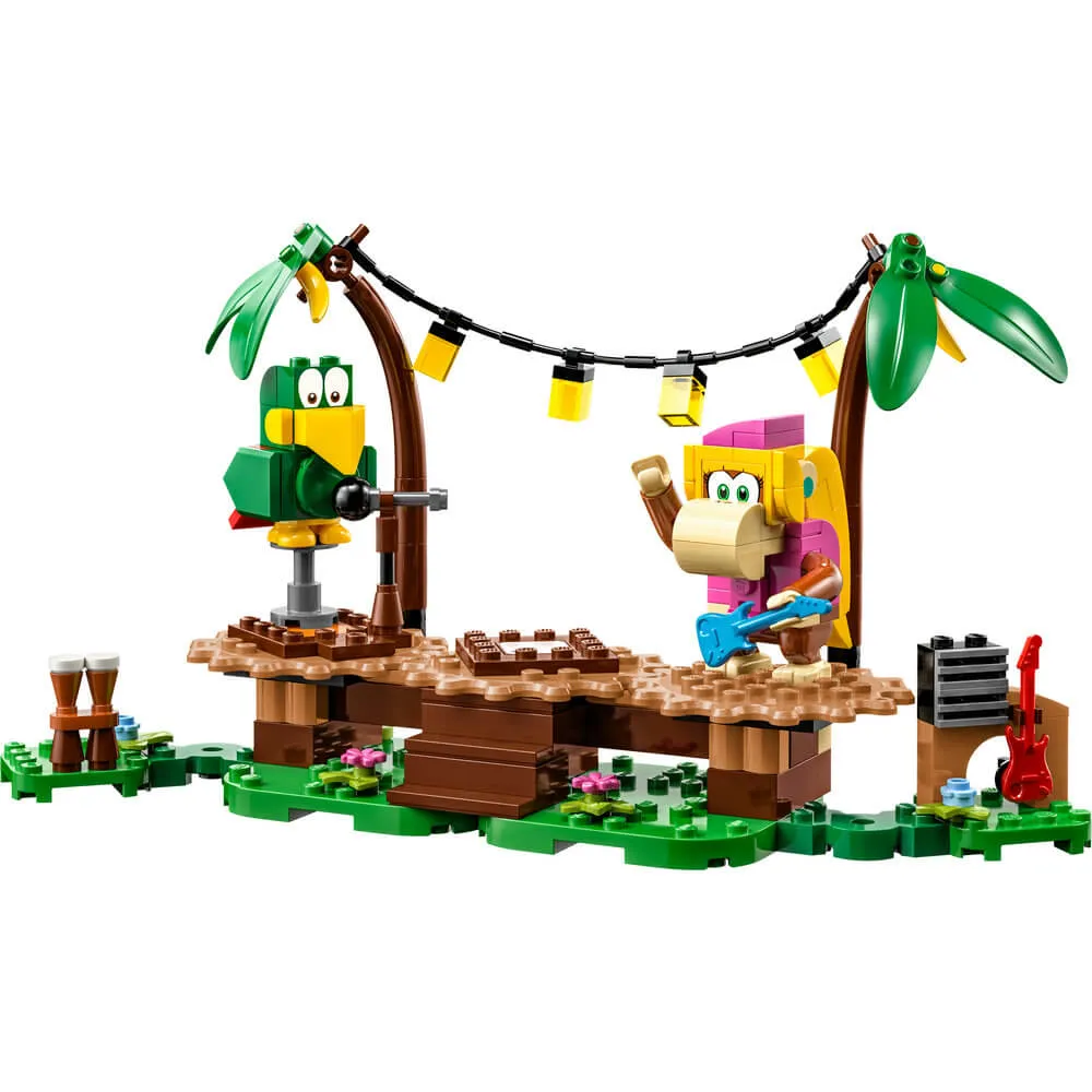 LEGO® Super Mario™ Dixie Kong’s Jungle Jam Expansion Set 71421 Building Toy Set (174 Pieces)