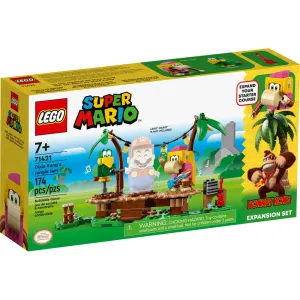 LEGO® Super Mario™ Dixie Kong’s Jungle Jam Expansion Set 71421 Building Toy Set (174 Pieces)