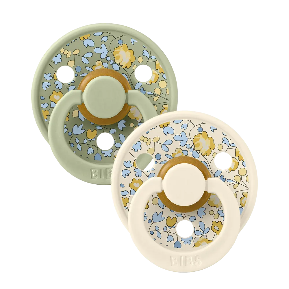 Liberty Round Pacifier Dummies Size 2 (6-18 Months) - 2pk