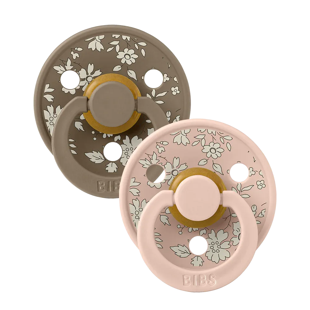 Liberty Round Pacifier Dummies Size 2 (6-18 Months) - 2pk