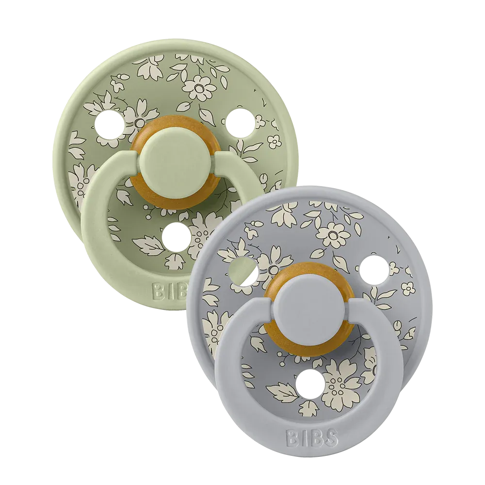 Liberty Round Pacifier Dummies Size 2 (6-18 Months) - 2pk