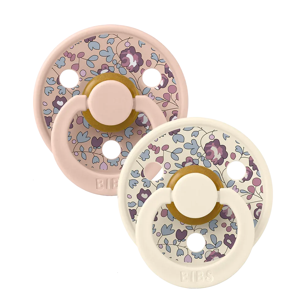 Liberty Round Pacifier Dummies Size 2 (6-18 Months) - 2pk
