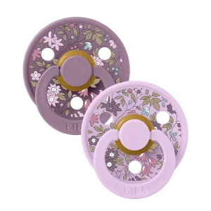 Liberty Round Pacifier Dummies Size 2 (6-18 Months) - 2pk
