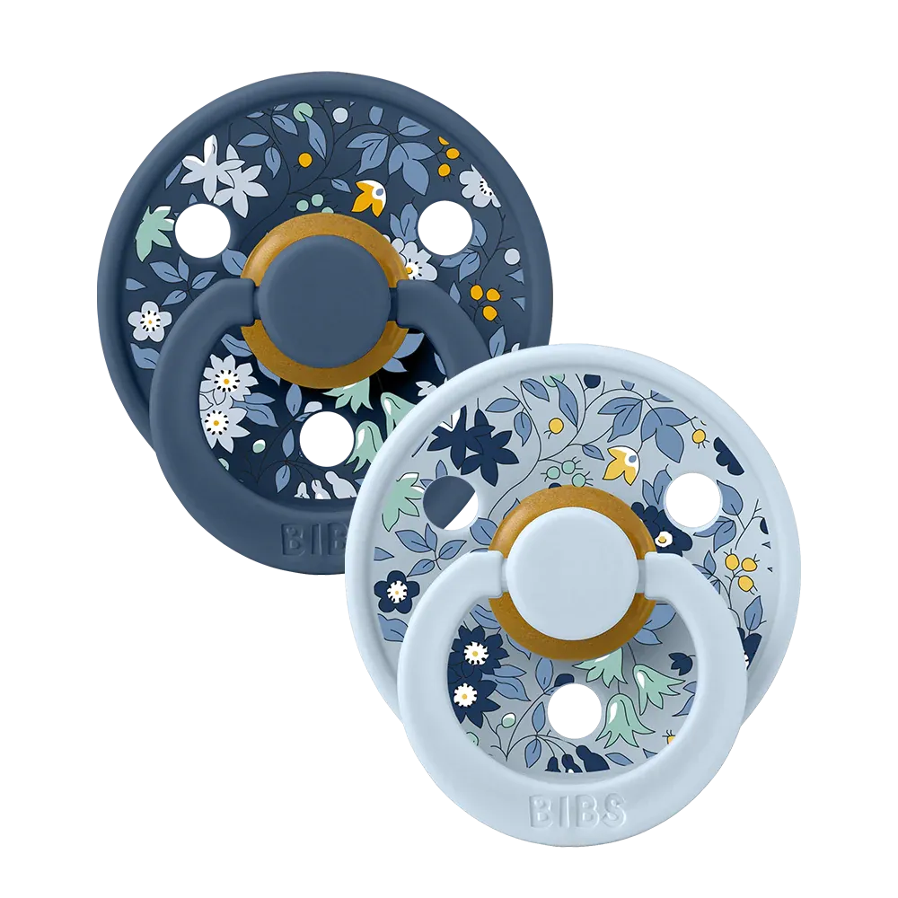 Liberty Round Pacifier Dummies Size 2 (6-18 Months) - 2pk