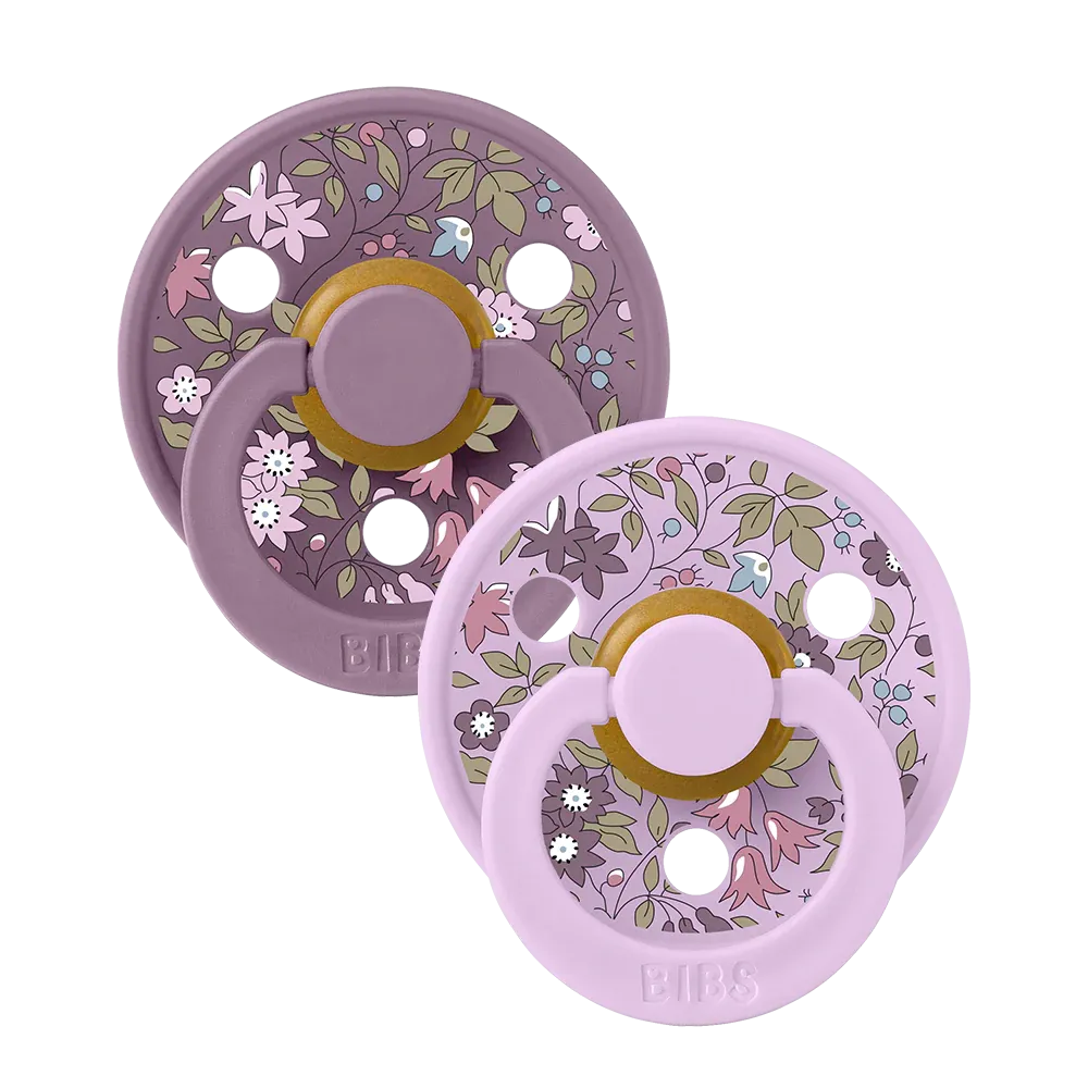 Liberty Round Pacifier Dummies Size 2 (6-18 Months) - 2pk