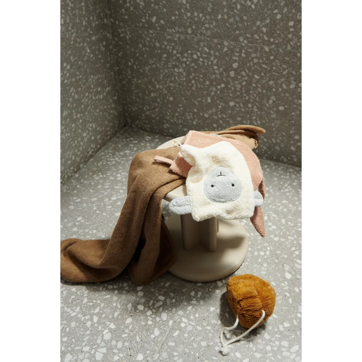 Liewood Sylvester Washcloth 3 Pack | Farm Mix