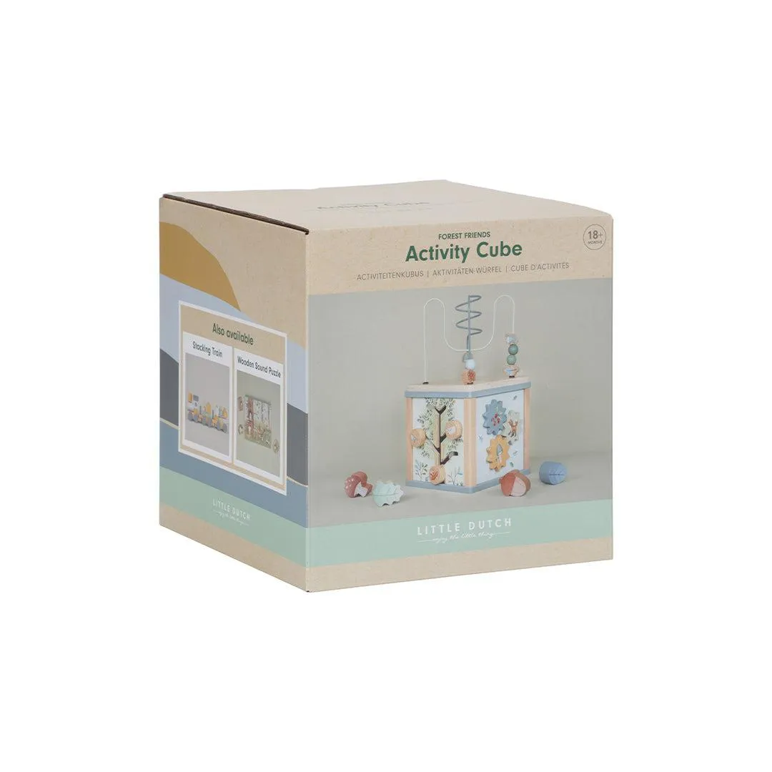 Little Dutch Activity Cube - Forest Friends