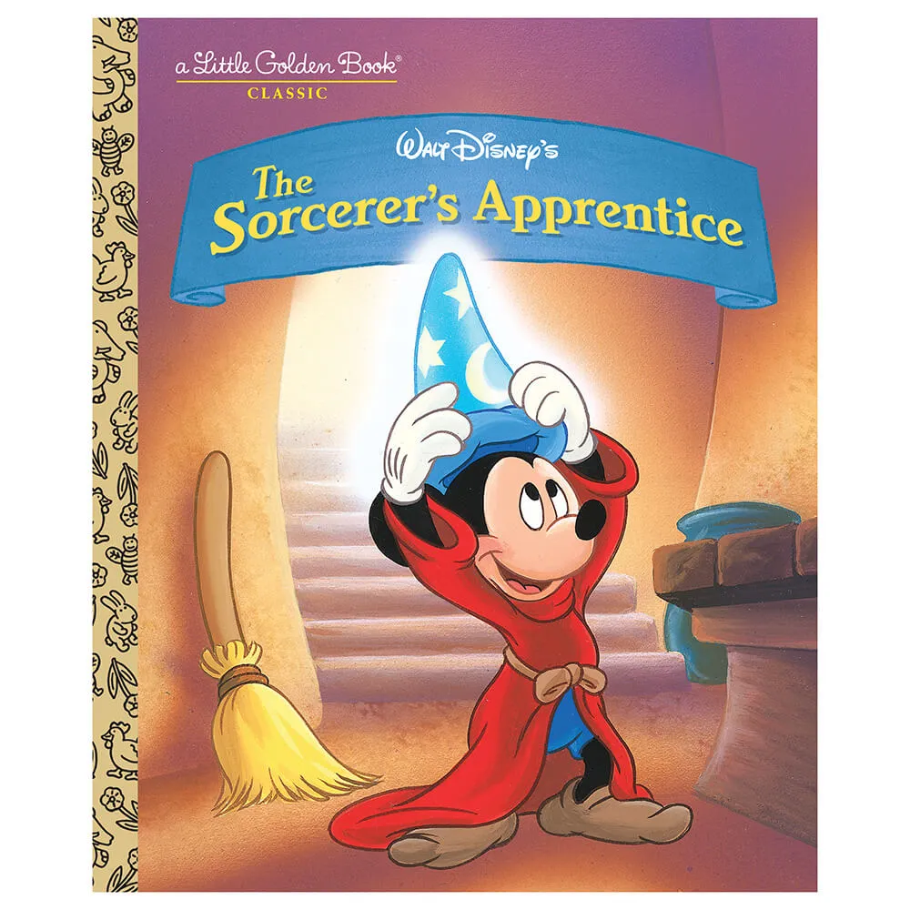 Little Golden Book The Sorcerer's Apprentice (Disney Classic) (Hardcover)